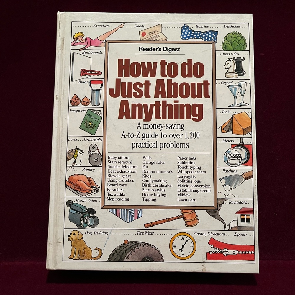 Retro Reader’s Digest “How to Do Just About Anything” Book